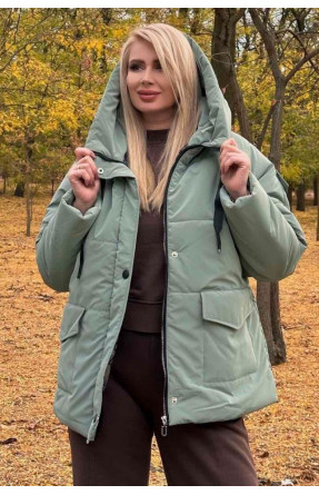 Куртка женская демисезонная мятнго цвета 299 209498C