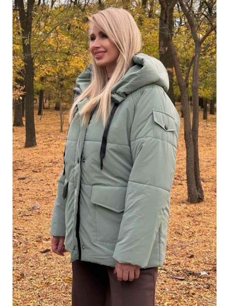 Куртка женская демисезонная мятнго цвета 299 209498C