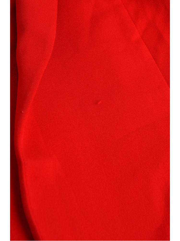 Сукня-піджак жіноча однотонна червоного кольору Уцінка 2655 209499C