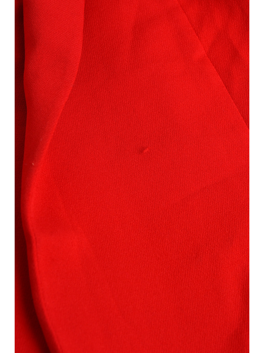 Сукня-піджак жіноча однотонна червоного кольору Уцінка 2655 209499C