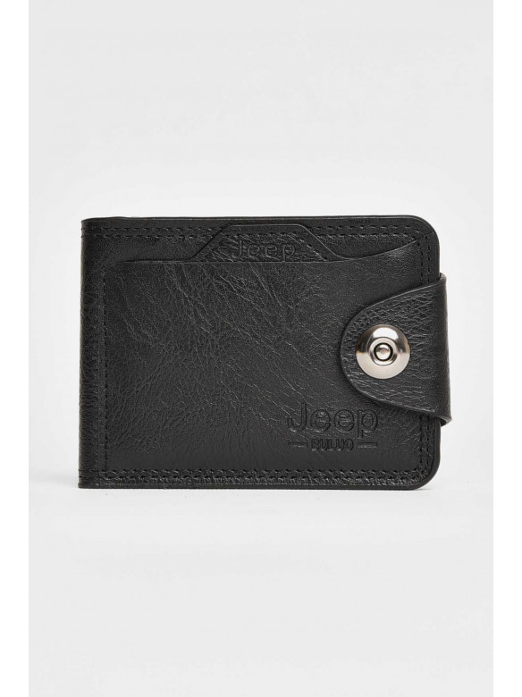 Кошелек мужской из экокожи черного цвета H001 209511C