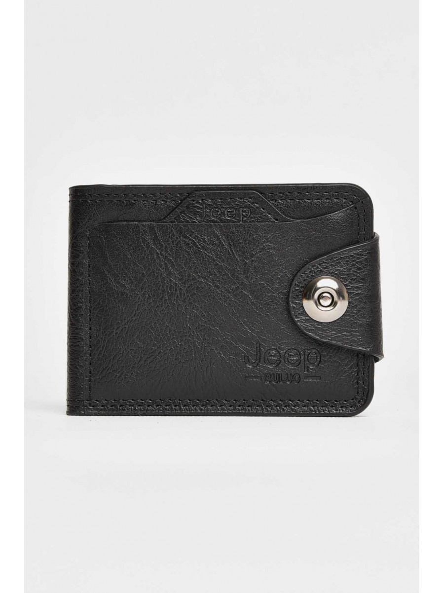 Кошелек мужской из экокожи черного цвета H001 209511C