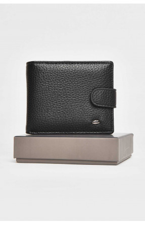 Кошелек мужской из экокожи черного цвета 208-1 209512C