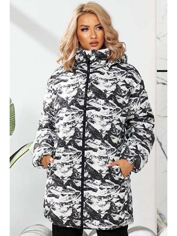 Куртка женская демисезонная черного цвета 291 209517C