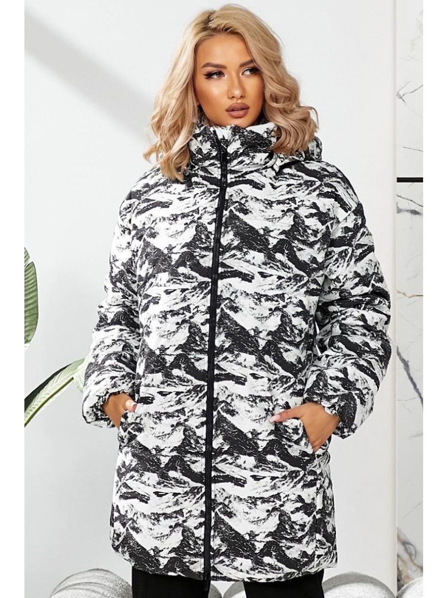 Куртка женская демисезонная черного цвета 291 209517C