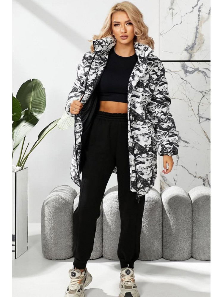 Куртка женская демисезонная черного цвета 291 209517C