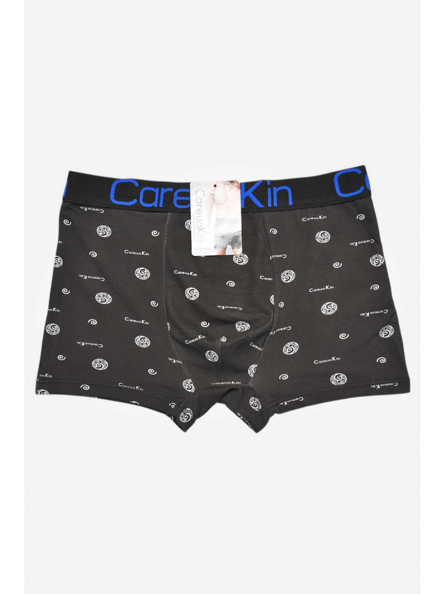 Боксери чоловічі чорного кольору з принтом А1695 209521C