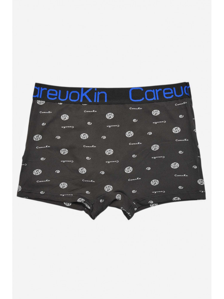 Боксери чоловічі чорного кольору з принтом А1695 209521C