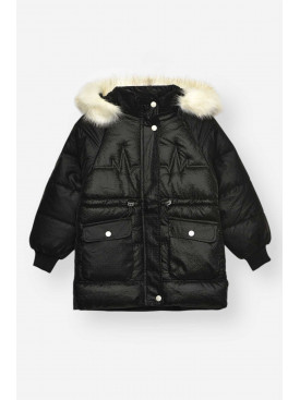 Куртка дитяча зимова чорного кольору 2022-19 209527C