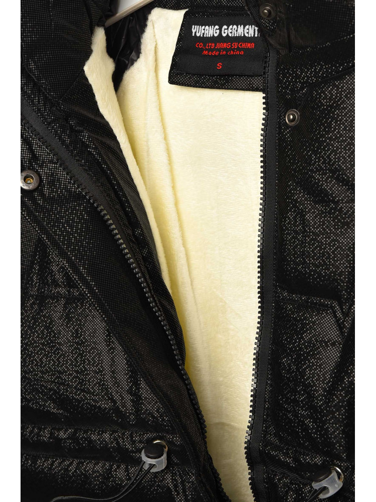 Куртка детская зимняя черного цвета 2022-19 209527C