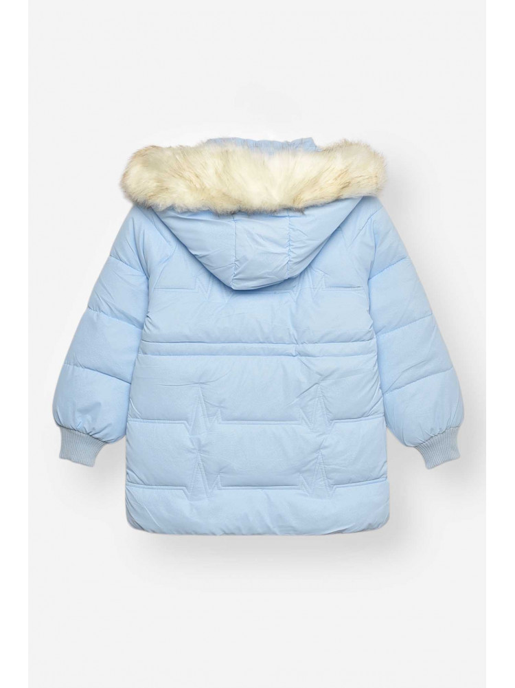 Куртка детская зимняя голубого цвета 2022-19 209534C