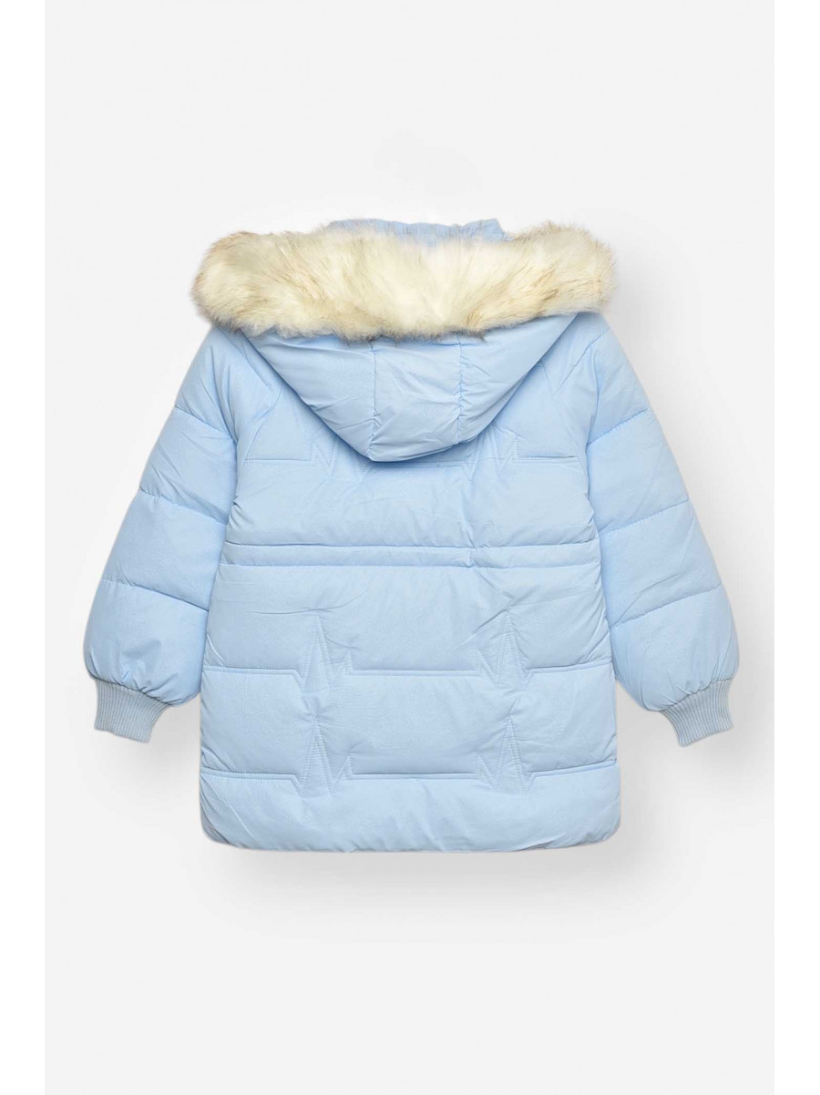 Куртка детская зимняя голубого цвета 2022-19 209534C