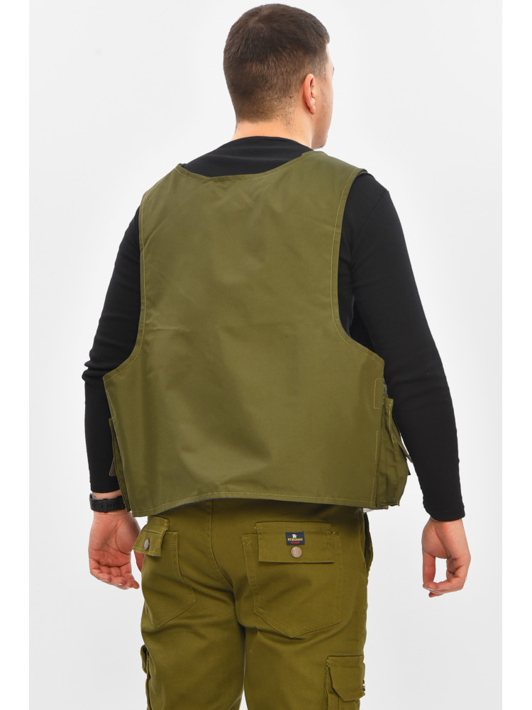 Разгрузочный жилет однотонный цвета хаки 209541C