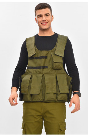 Разгрузочный жилет однотонный цвета хаки 209547C