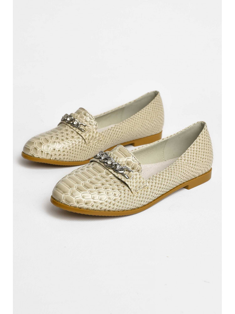 Балетки для дівчинки сірого кольору 207-11 209549C