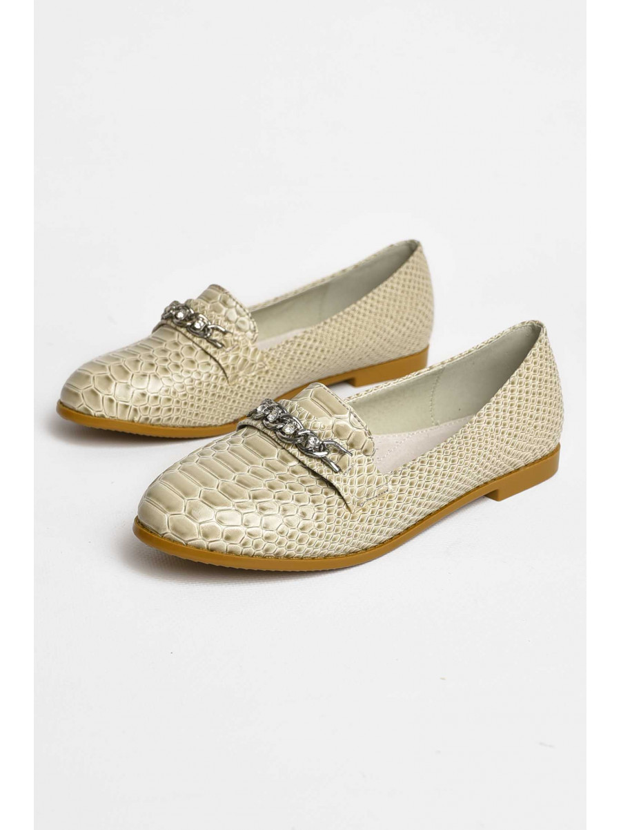 Балетки для дівчинки сірого кольору 207-11 209549C