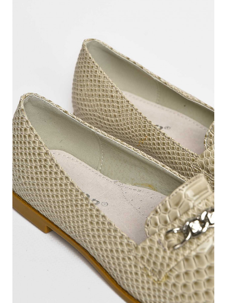 Балетки для дівчинки сірого кольору 207-11 209549C