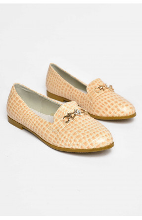 Балетки для дівчинки бежевого кольору 205-8 209550C