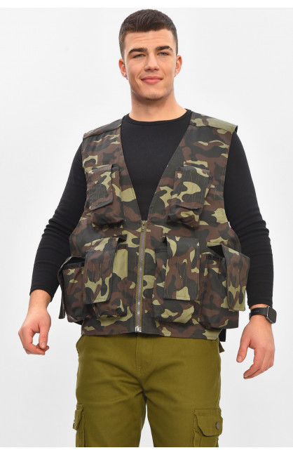 Розвантажувальний жилет камуфляжного кольору 209551C