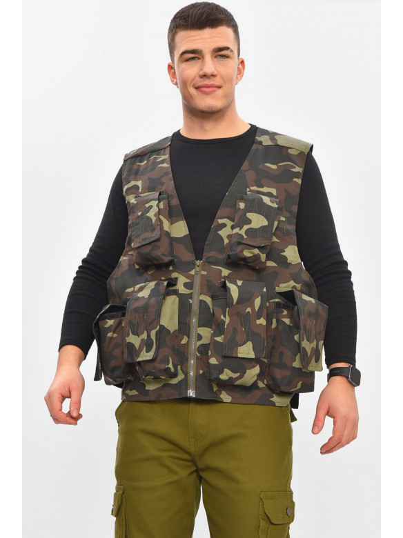 Разгрузочный жилет камуфляжного цвета 209551C