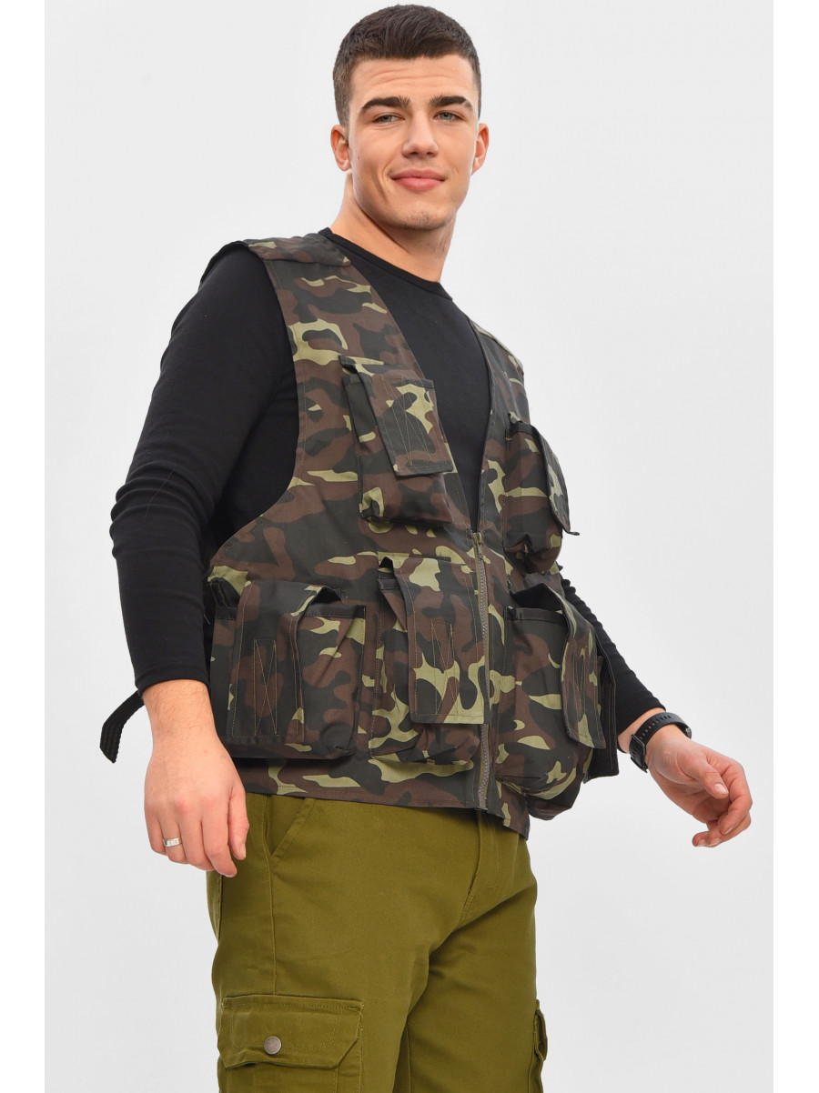 Разгрузочный жилет камуфляжного цвета 209551C