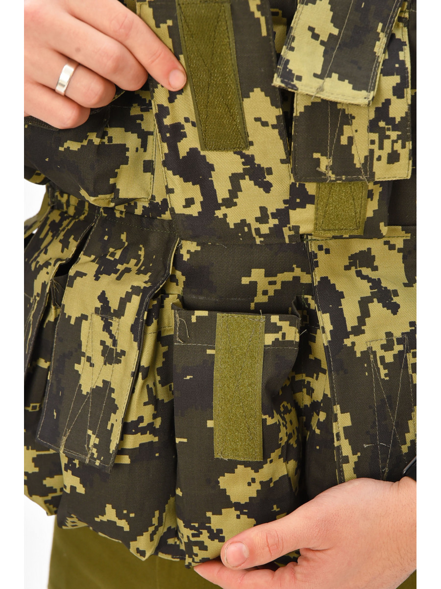 Разгрузочный жилет расцветки пиксель 209552C
