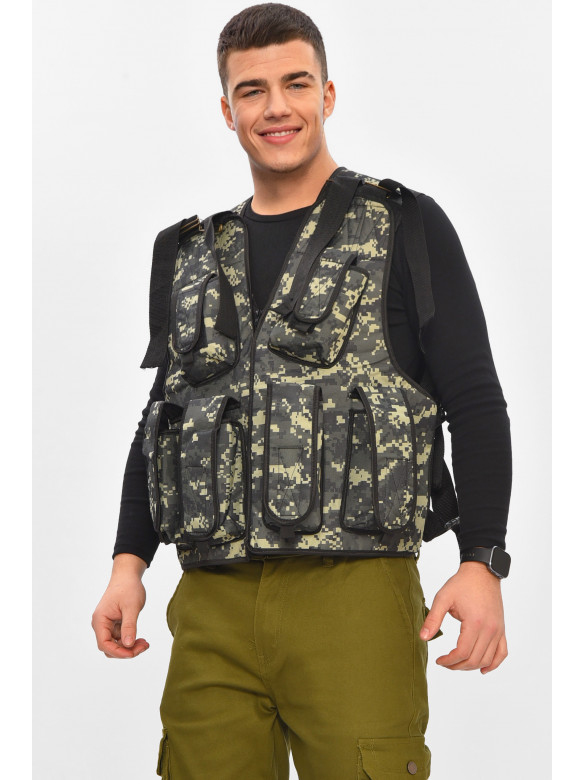 Разгрузочный жилет расцветки пиксель 209553C
