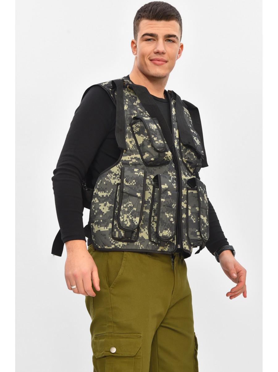 Разгрузочный жилет расцветки пиксель 209553C