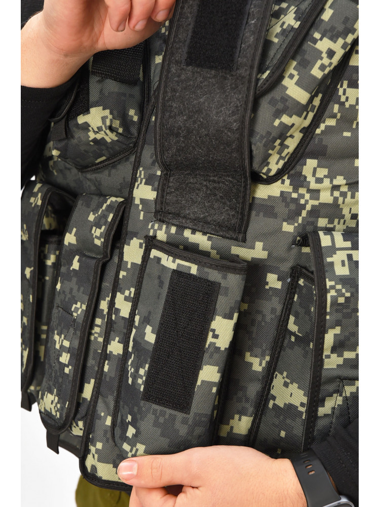 Разгрузочный жилет расцветки пиксель 209553C