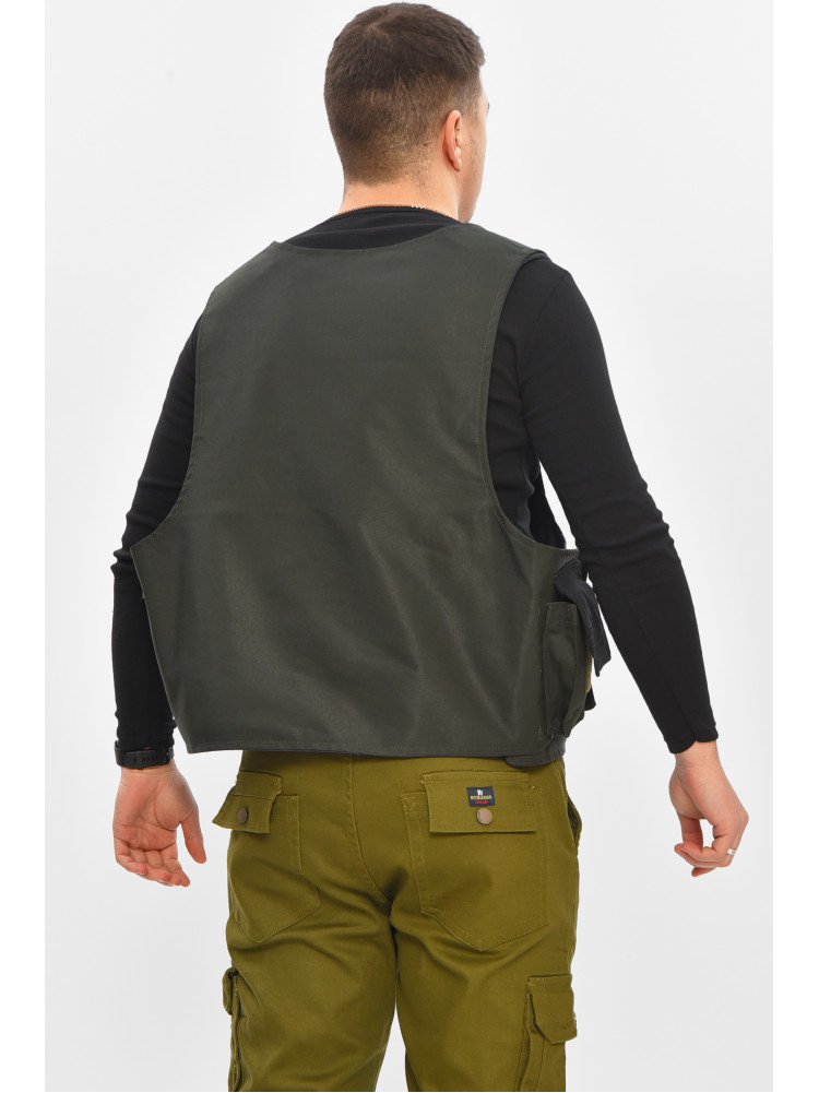Разгрузочный жилет однотонный цвета хаки 209556C
