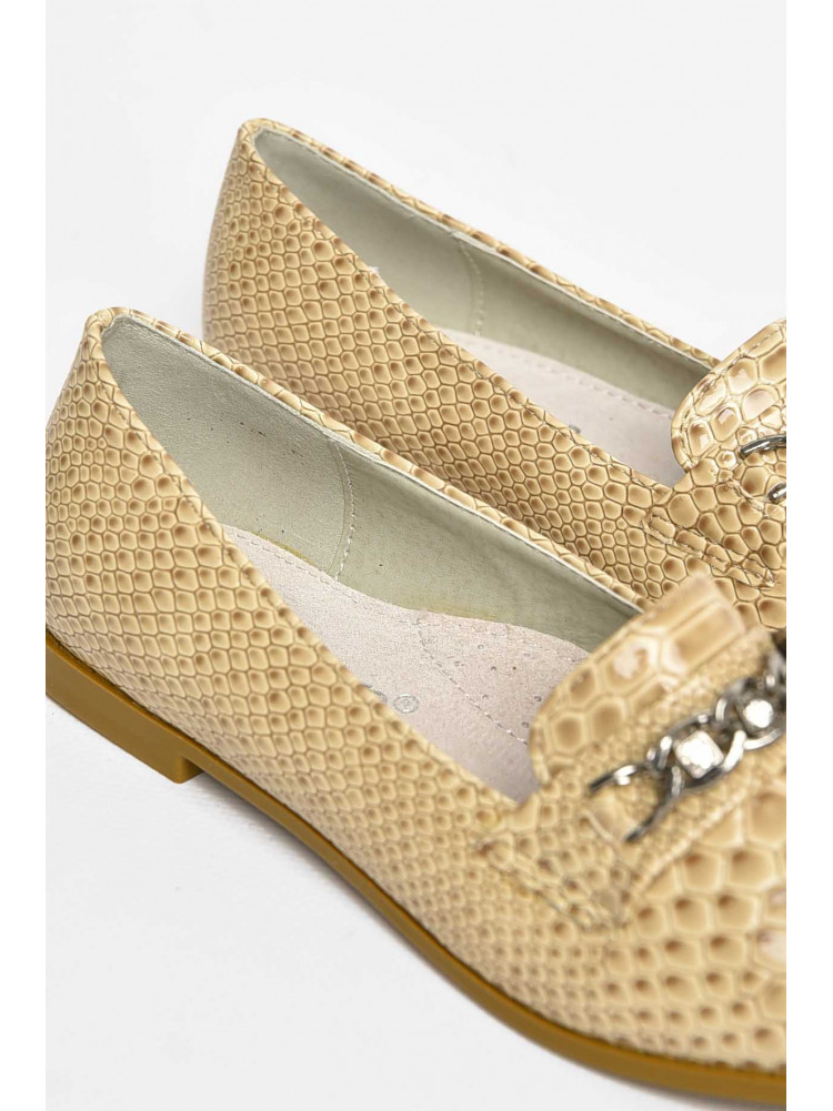 Балетки для дівчинки бежевого кольору 207-26 209558C