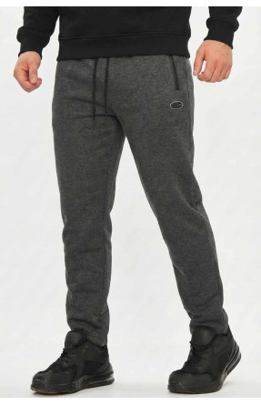 Спортивные штаны мужские на флисе темно-серого цвета А924-13 209575C