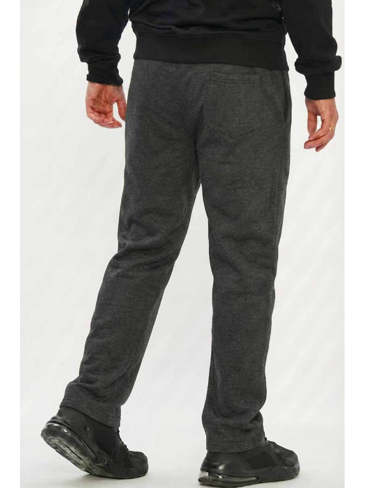 Спортивные штаны мужские на флисе темно-серого цвета А924-13 209575C
