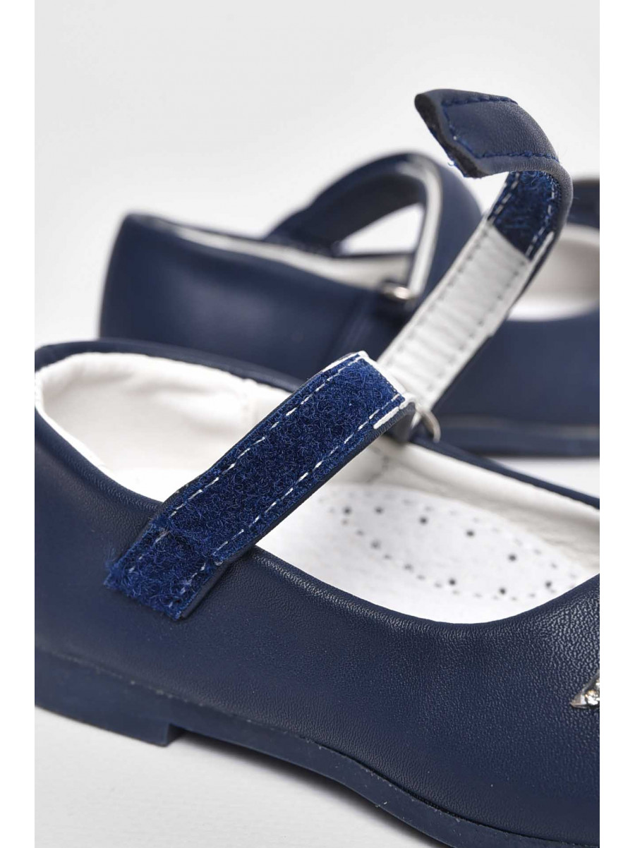 Туфлі для дівчинки темно-синього кольору 703-7 209589C