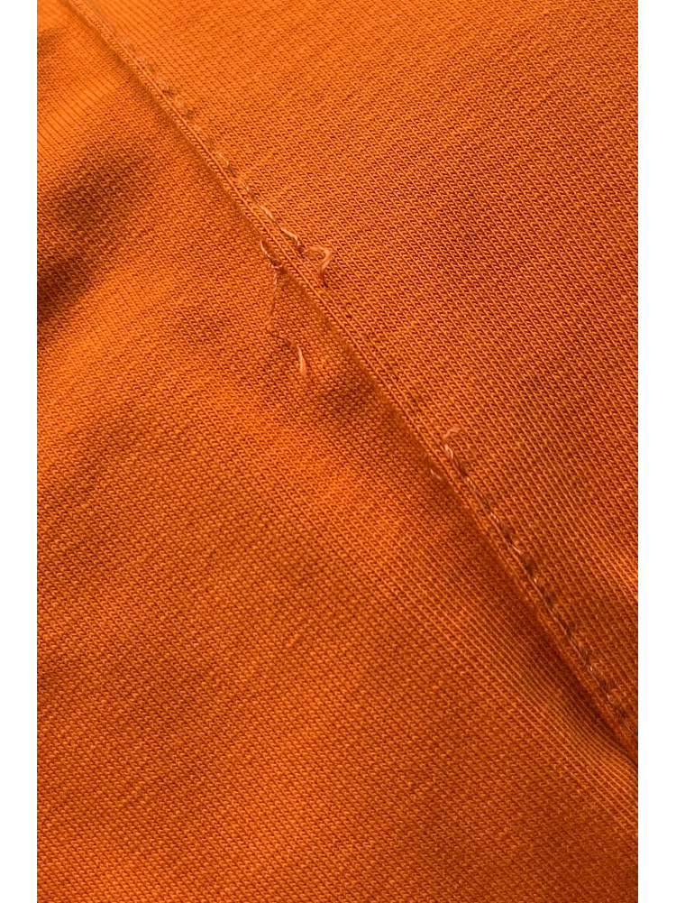 Спортивный костюм женский терракотового цвета Уценка 366 209608C