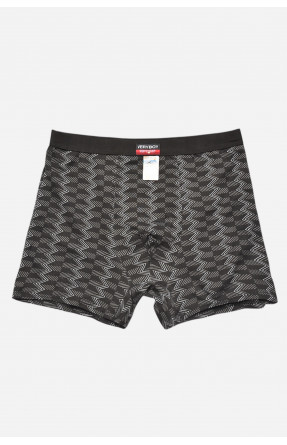 Боксеры мужские черного цвета с принтом 7220 209678C