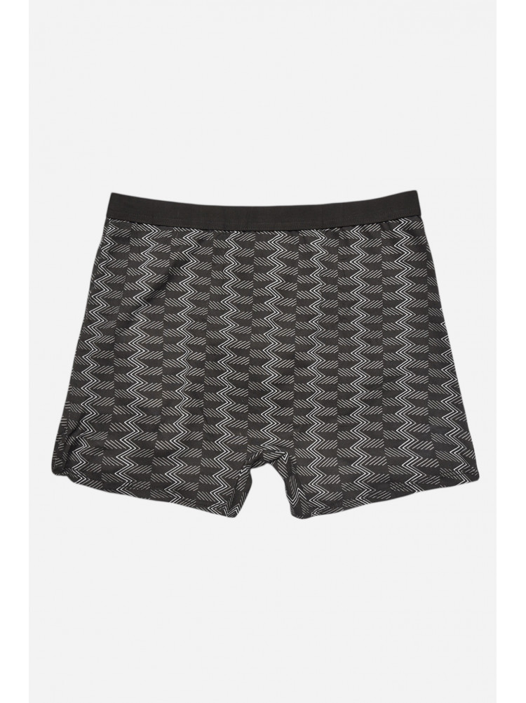 Боксеры мужские черного цвета с принтом 7220 209678C