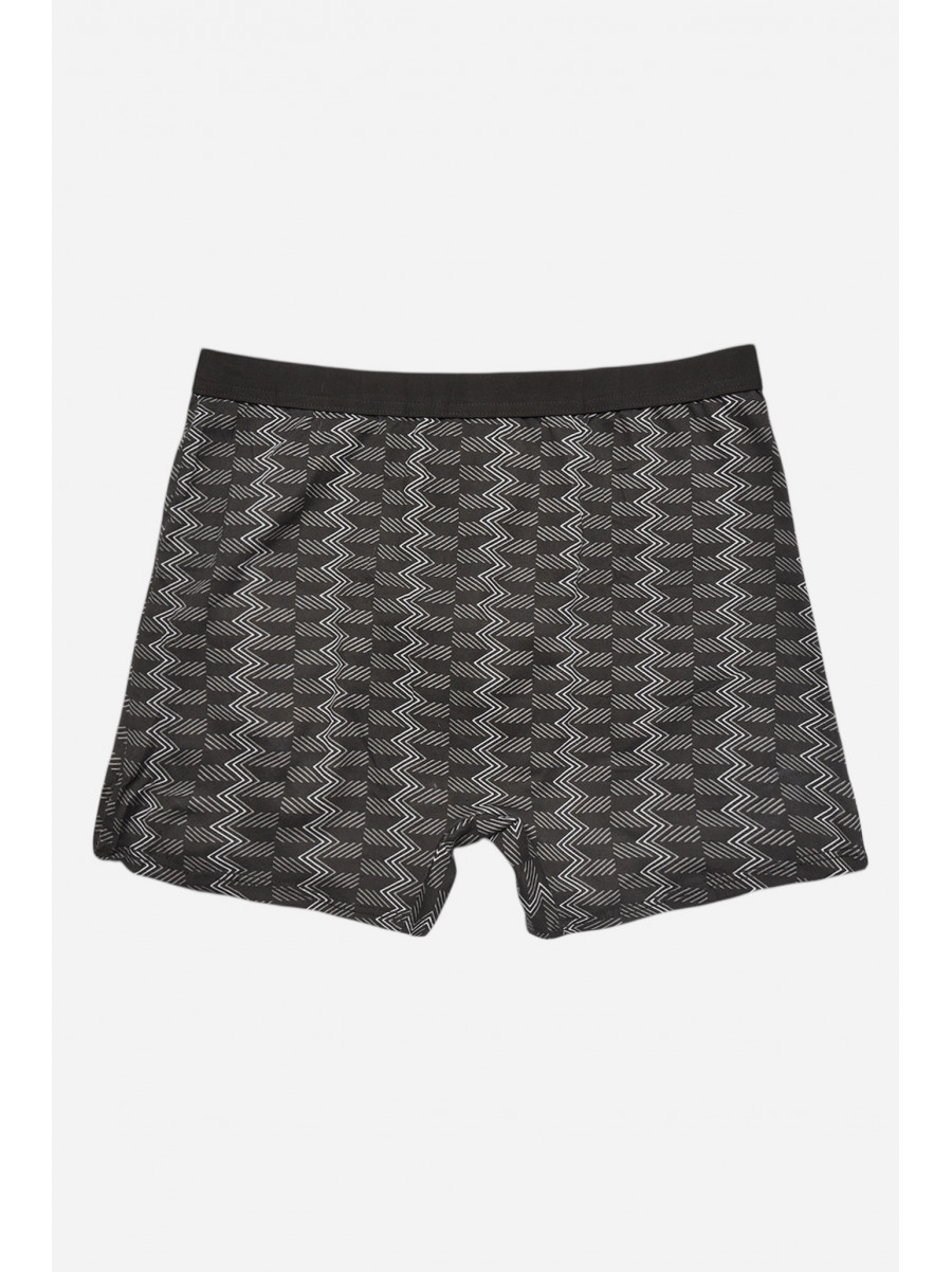 Боксеры мужские черного цвета с принтом 7220 209678C
