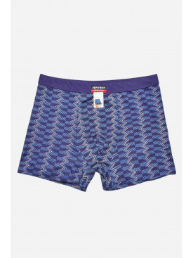 Боксеры мужские тёмно-синего цвета с принтом 7220 209679C