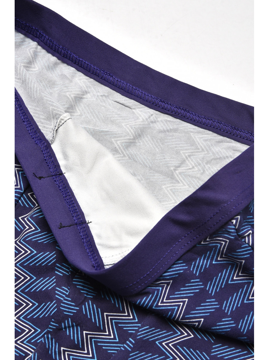 Боксеры мужские тёмно-синего цвета с принтом 7220 209679C