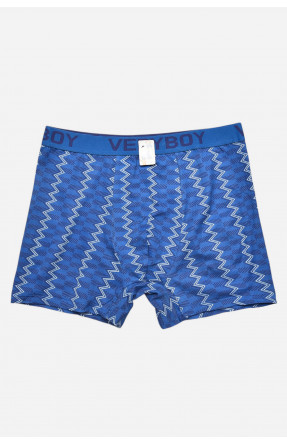 Боксеры мужские синего цвета с принтом 6220 209680C