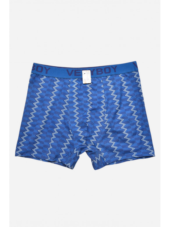Боксеры мужские синего цвета с принтом 6220 209680C