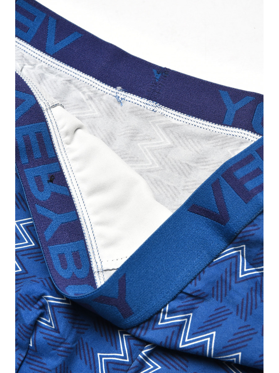 Боксеры мужские синего цвета с принтом 6220 209680C