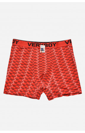 Боксеры мужские красного цвета с принтом 6220 209682C