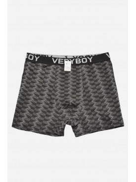 Боксери чоловічі чорного кольору з принтом 6220 209683C