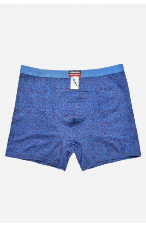 Боксеры мужские тёмно-синего цвета с принтом 7224 209684C