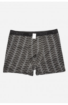 Боксеры мужские черного цвета с принтом 6220 209700C
