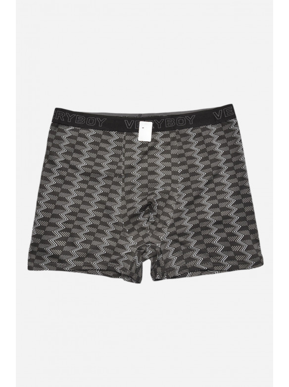 Боксеры мужские черного цвета с принтом 6220 209700C