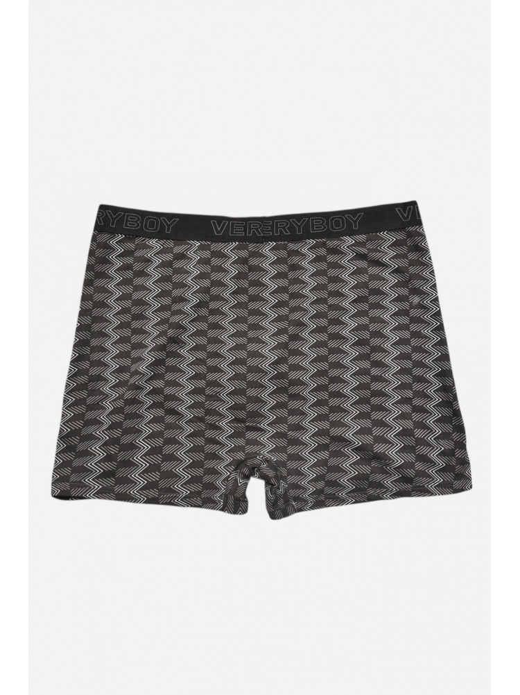 Боксеры мужские черного цвета с принтом 6220 209700C