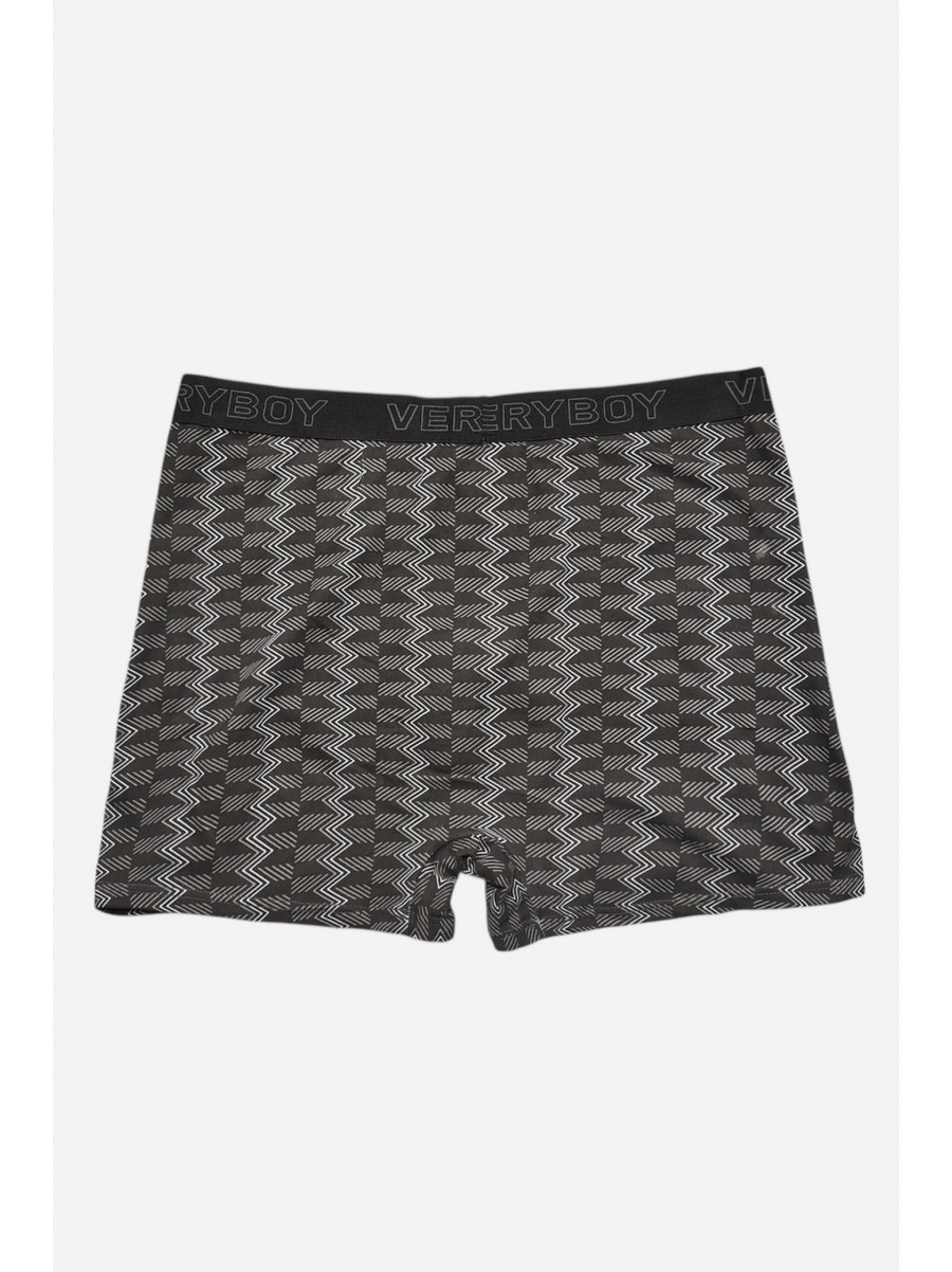 Боксеры мужские черного цвета с принтом 6220 209700C